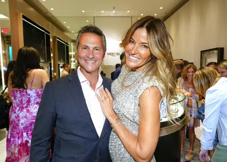Scott Litner and Kelly Bensimon