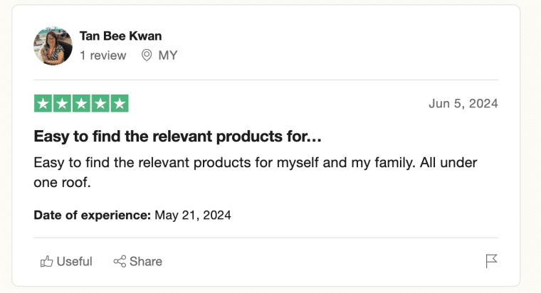 trustpilot screenshot market america