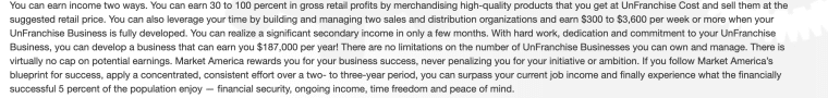 market america onboarding document