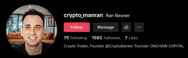 best tiktok crypto - Cryptomanran