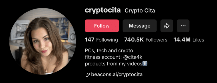 best tiktok crypto - crypto cita