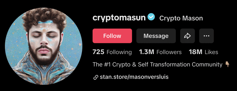 best tiktok crypto - cryptomasun
