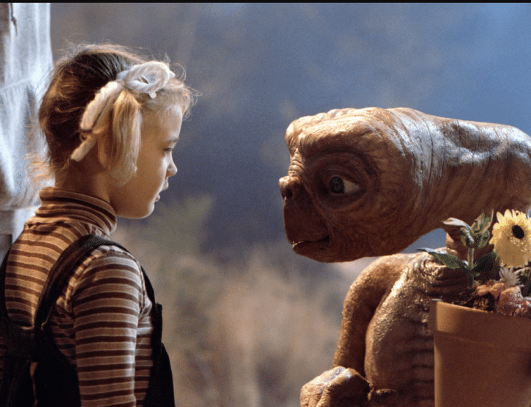 Drew Barrymore in ET