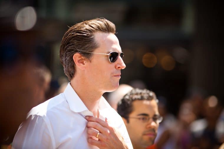 governor gavin newsom says that the court still favors aadc