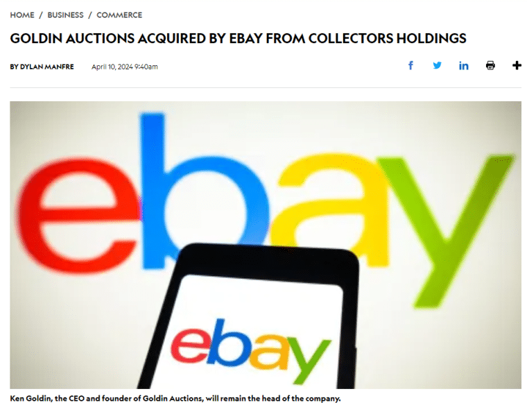 ken goldin sells goldin auctions