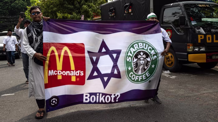 McDonald's Starbucks boycott