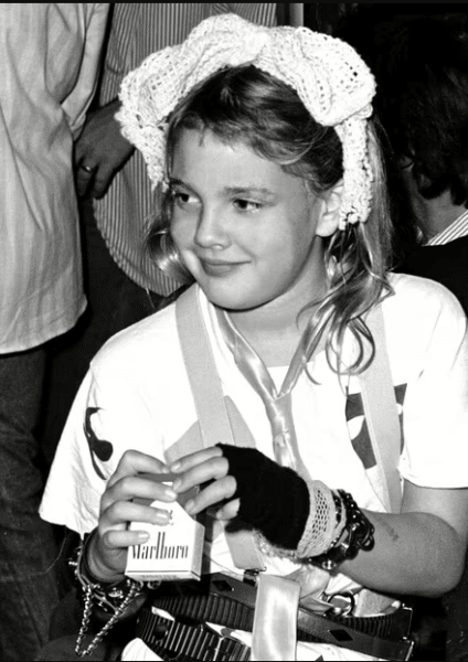 Young Drew Barrymore