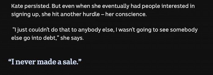 kangen quotes i never made a sale
