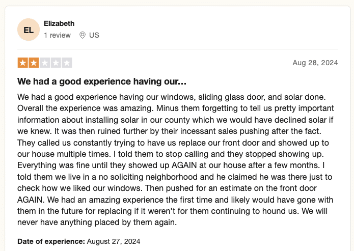 glassdoor review power home remodeling
