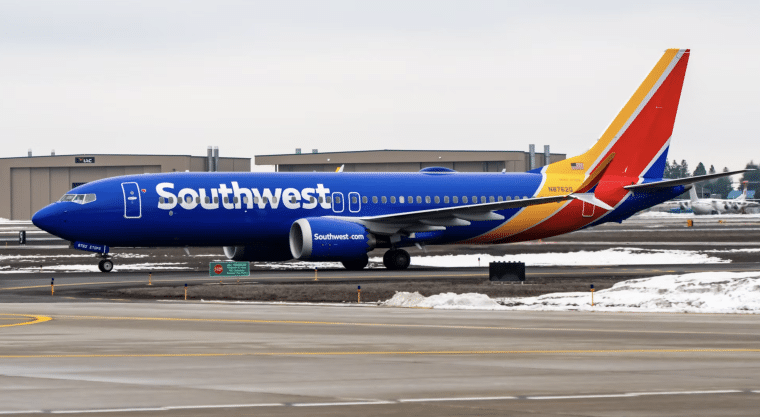Boeing Max 8 southwest