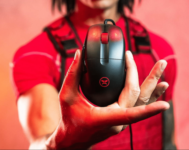 Dr Disrespect mouse ad