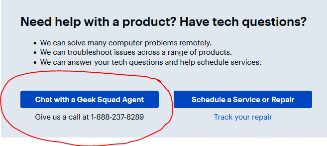 Geek squad website