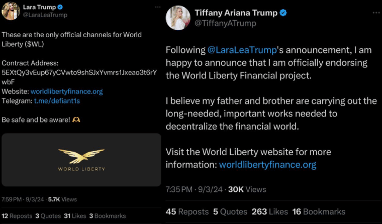 hackers tried to promote fraudulent crypto scam through the two hacked accounts