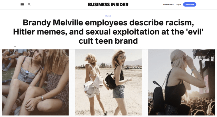 insider brandy melville