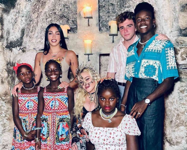 Madonna with others