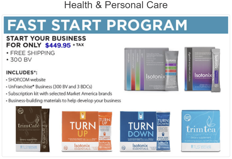 market america starter kit