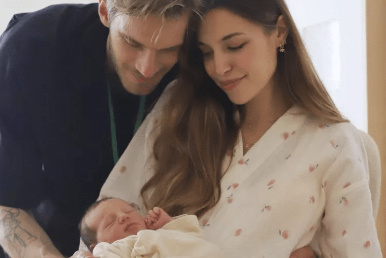 pewdiepie and child