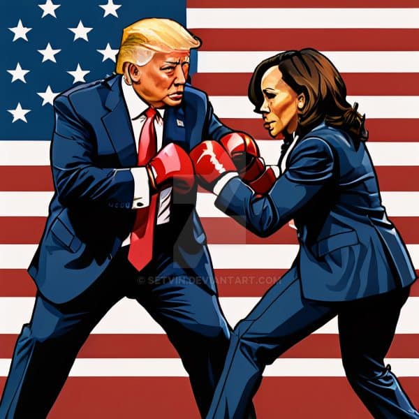 trump-kamala debate will likey spark some volatility in the crypto market