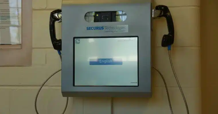 video visitation hardware provided by securus