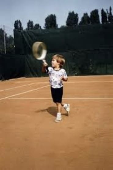 roger federer childhood