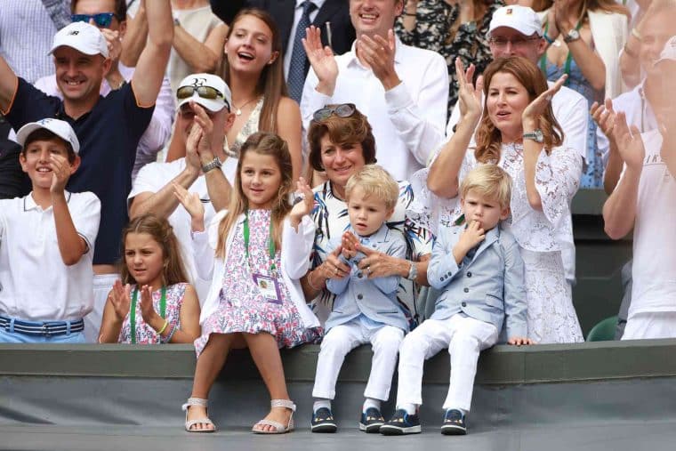 roger federer children