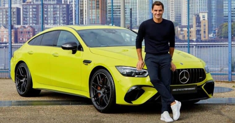 roger federer mercedes