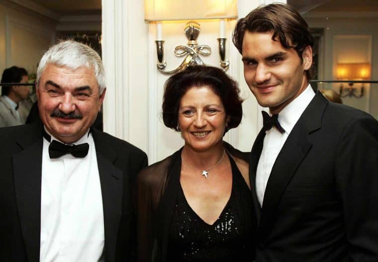 roger federer parents