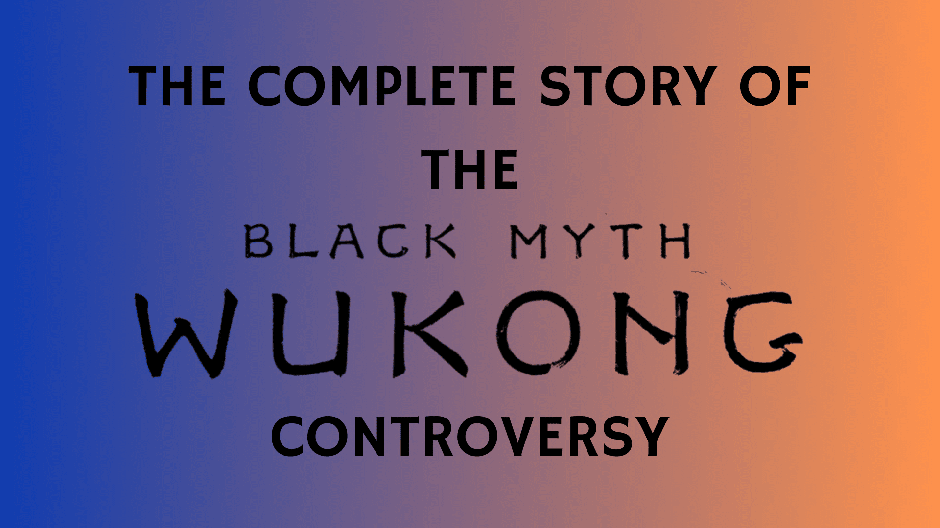 black myth wukong controversy