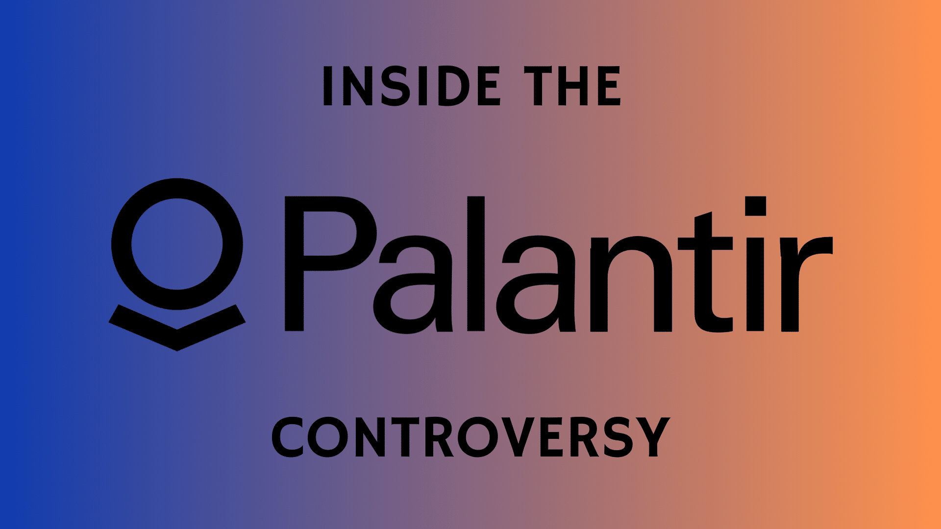 palantir controversy