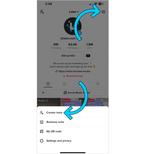 tiktok creator program explainer screenshot