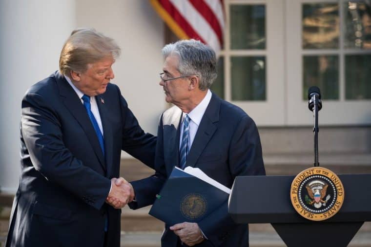 trump appointed jerome powell as head of the federal reserve in 2018